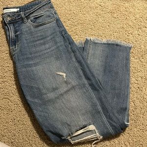Hidden High Waisted Mom Jeans